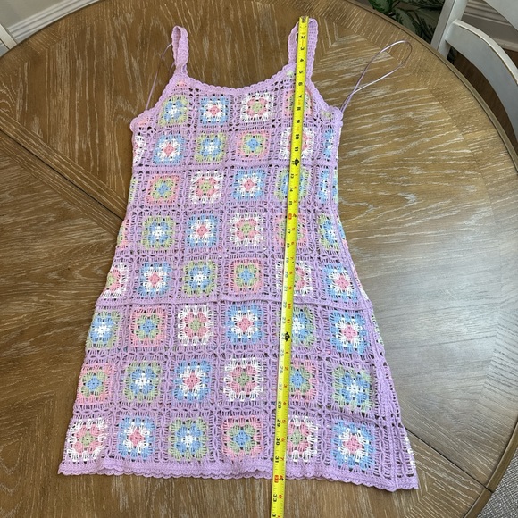 Mable MARLOWE CROCHET MINI DRESS Crochet Mini Dress - Picture 9 of 10